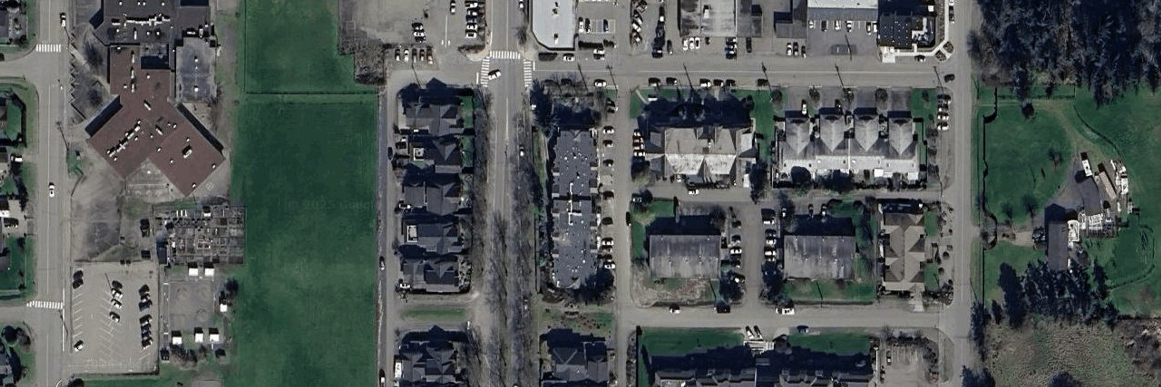 HAWTHORN PLACE aerial view