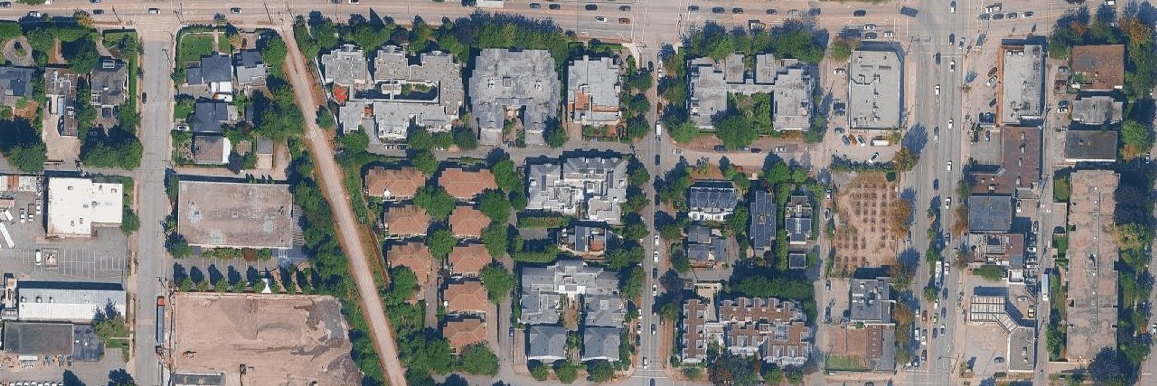 South Bend aerial view