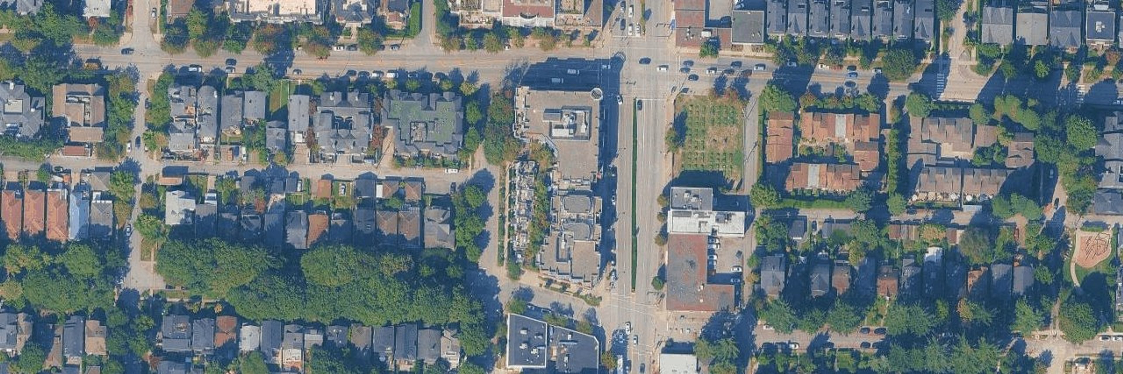 Olive By Cressey aerial view