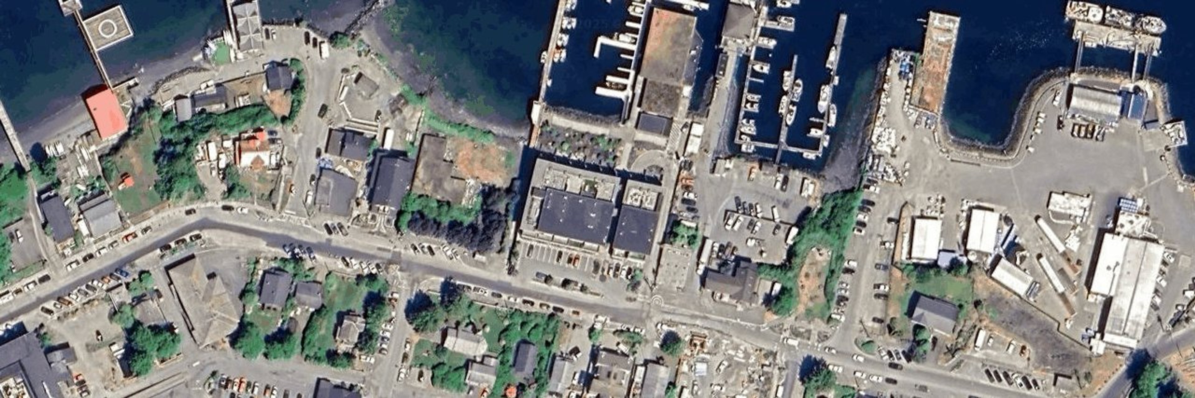 THE SHORE aerial view