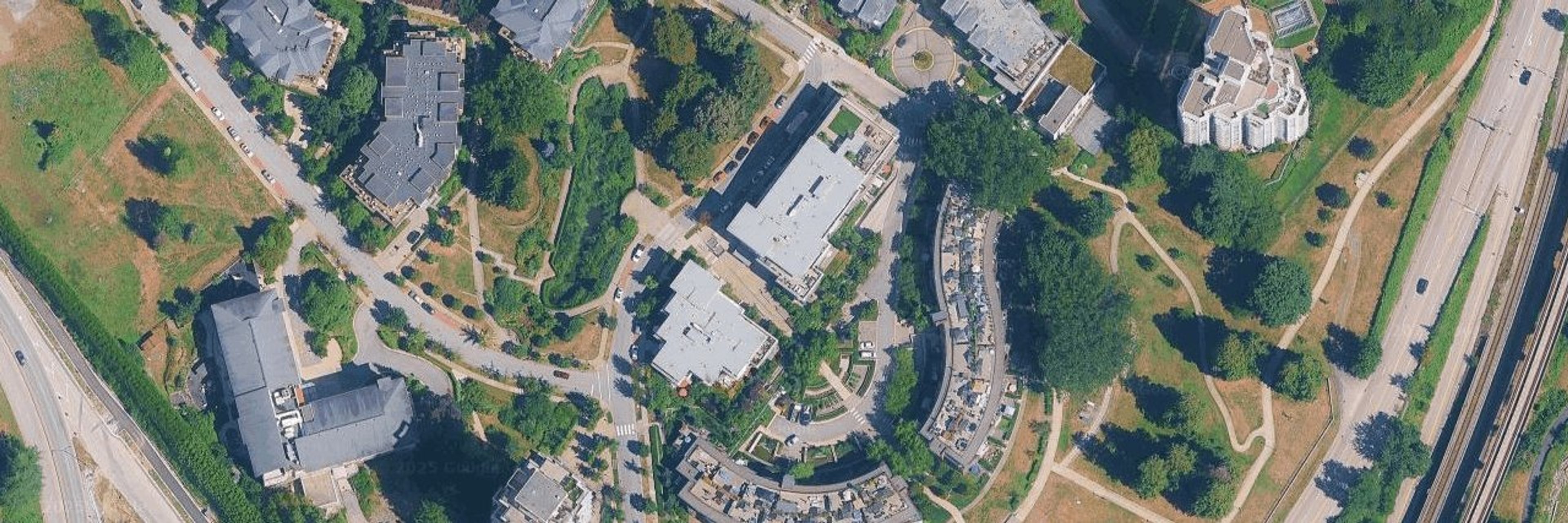 The Royal aerial view