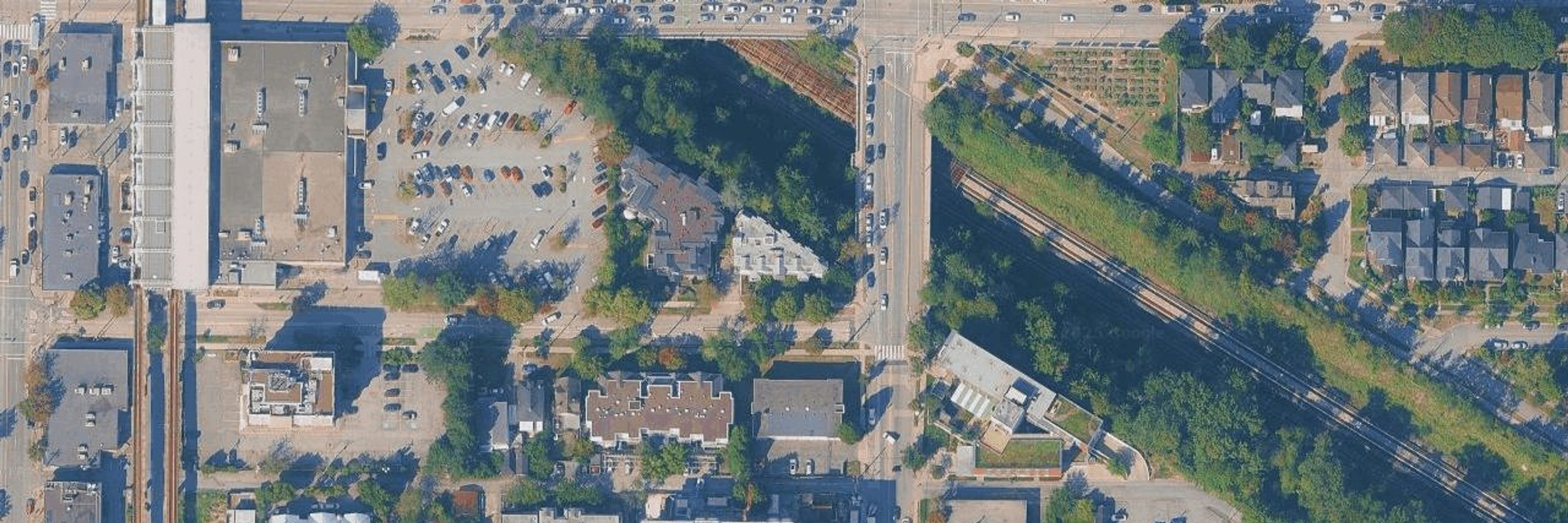 Royal Victoria aerial view