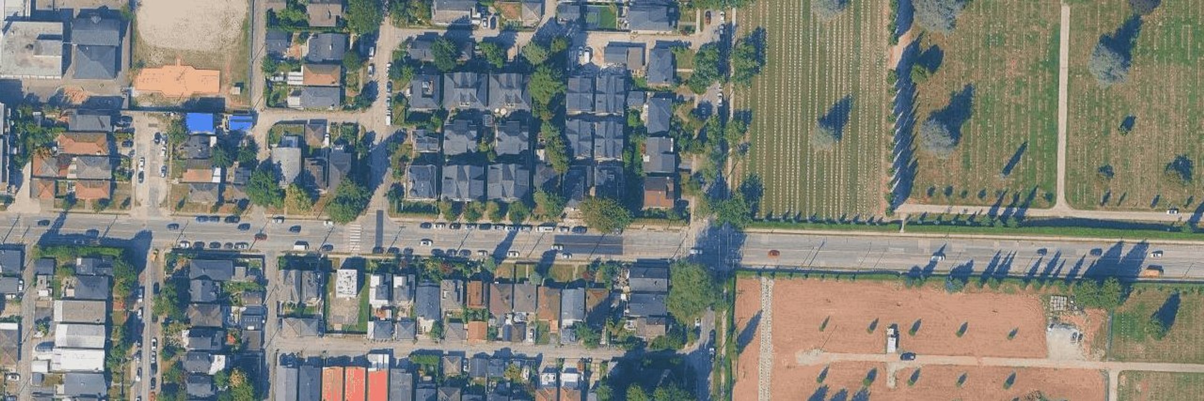 Ello - Cityside aerial view