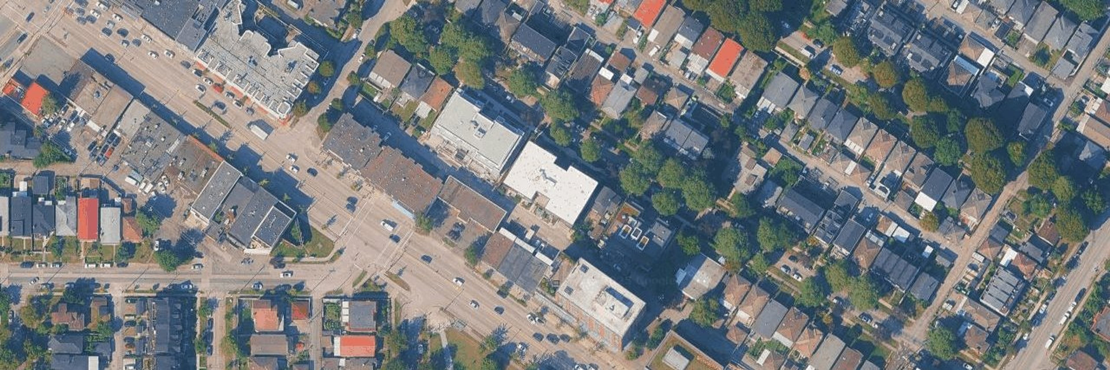 Acorn aerial view