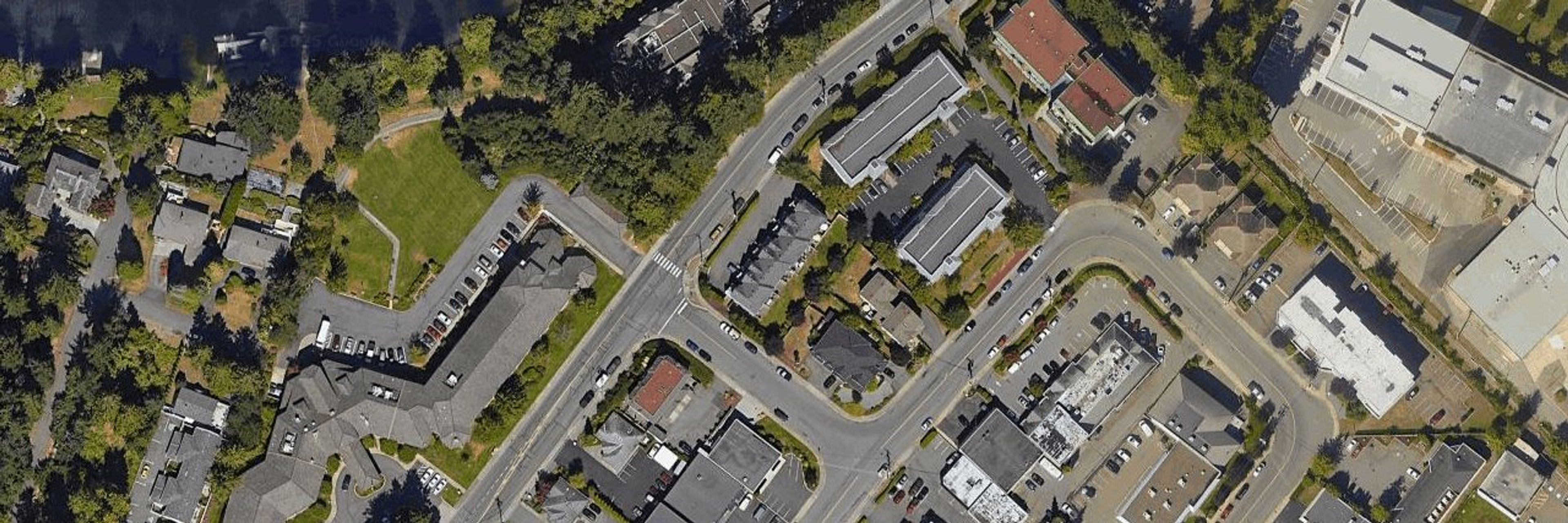 Rossbury Place aerial view