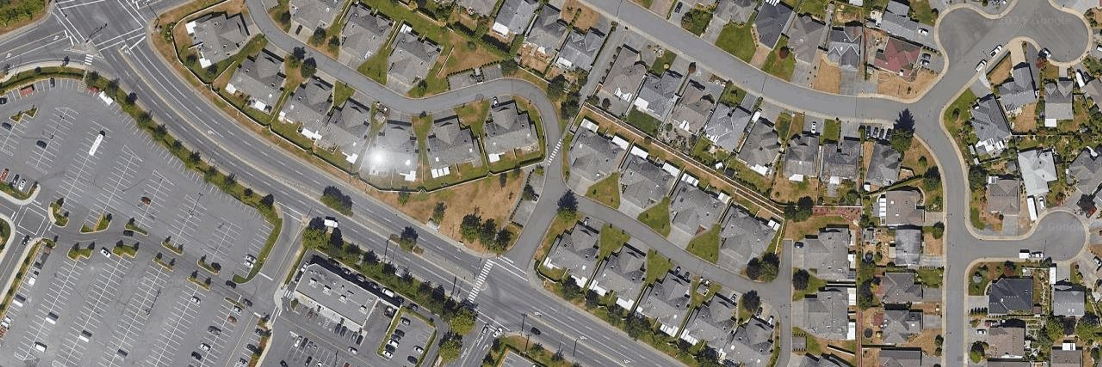 Uplands Village aerial view