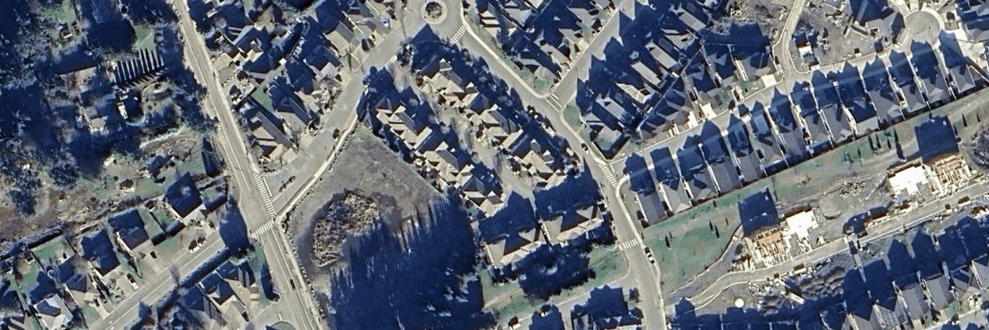 The Alders aerial view