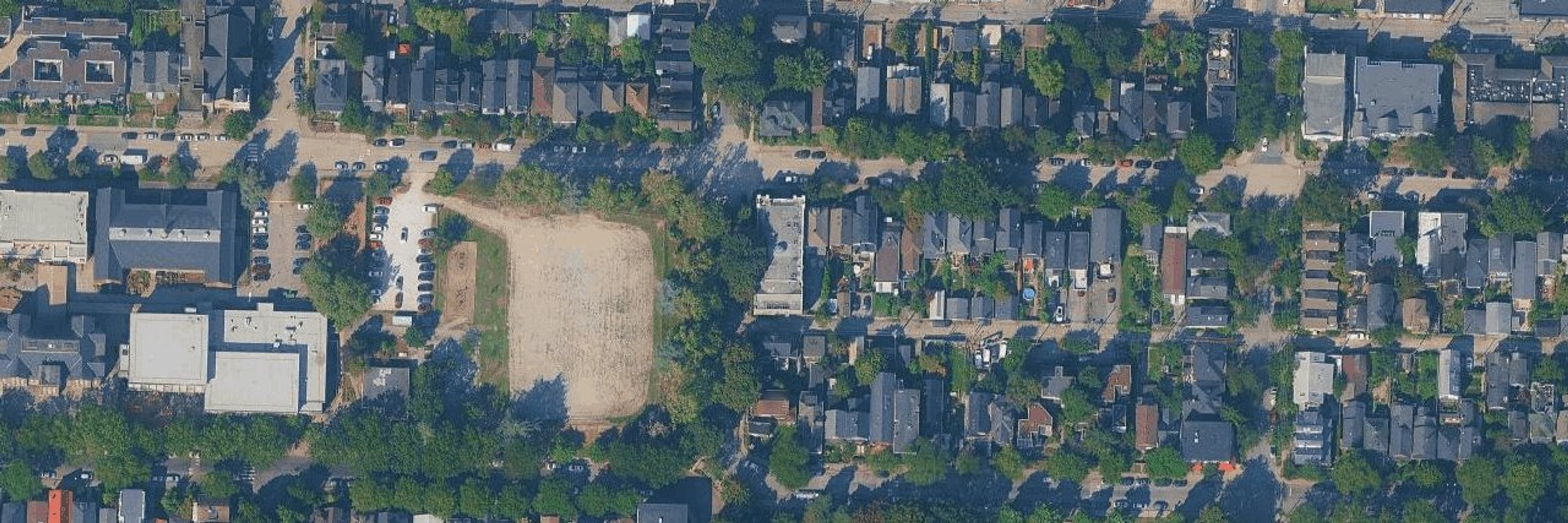 Alexander Court aerial view