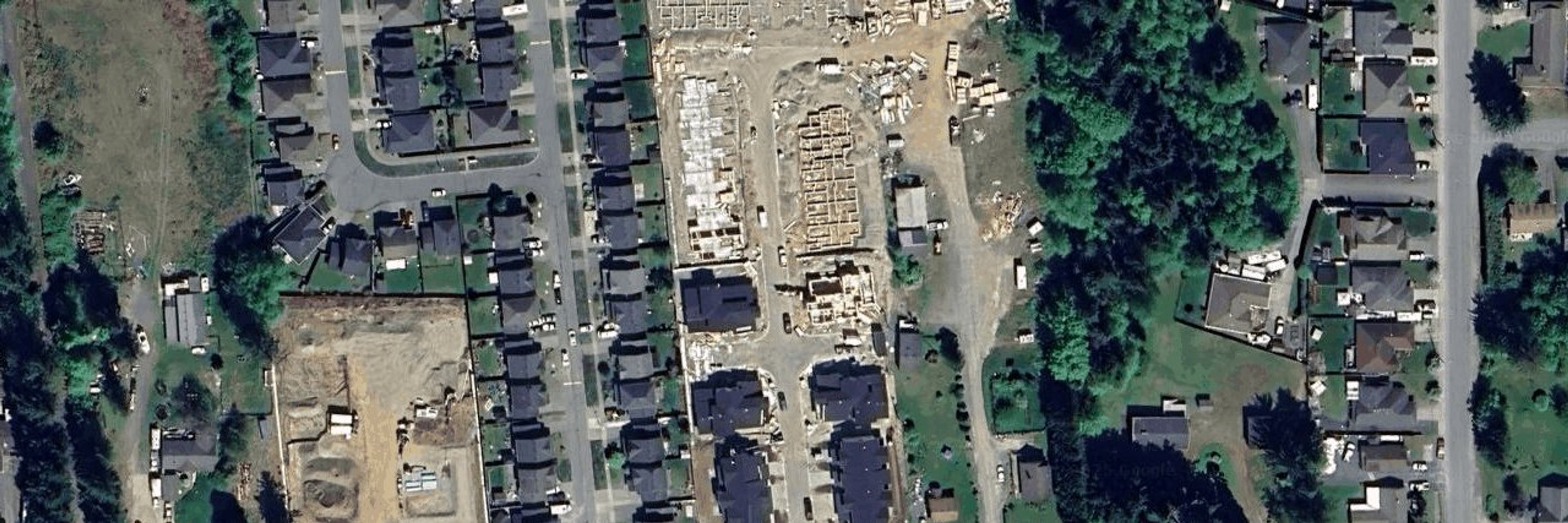 Evergreen Heights aerial view