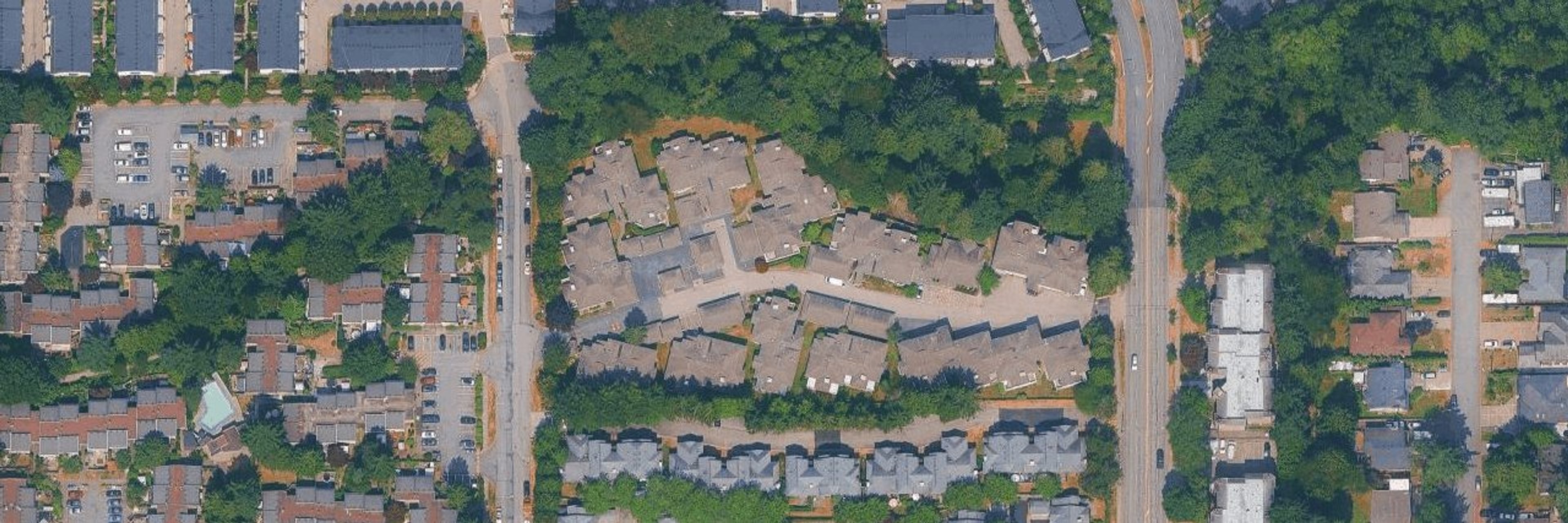 Glenwood Village On The Park aerial view