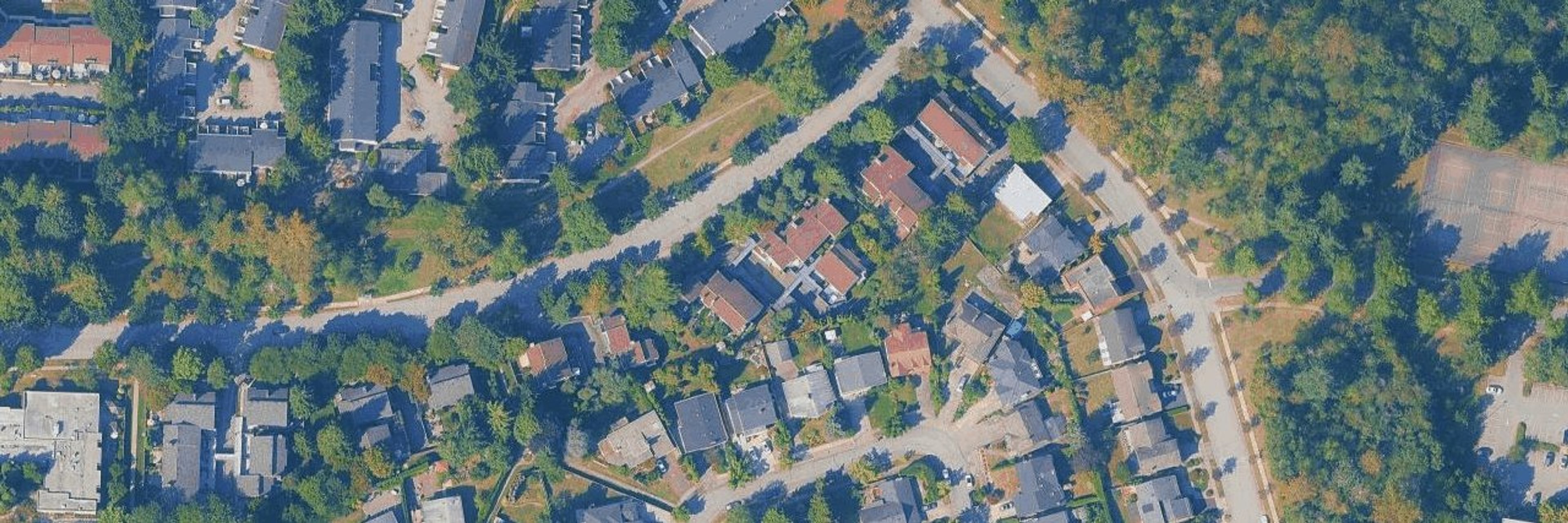 Aspenwood aerial view
