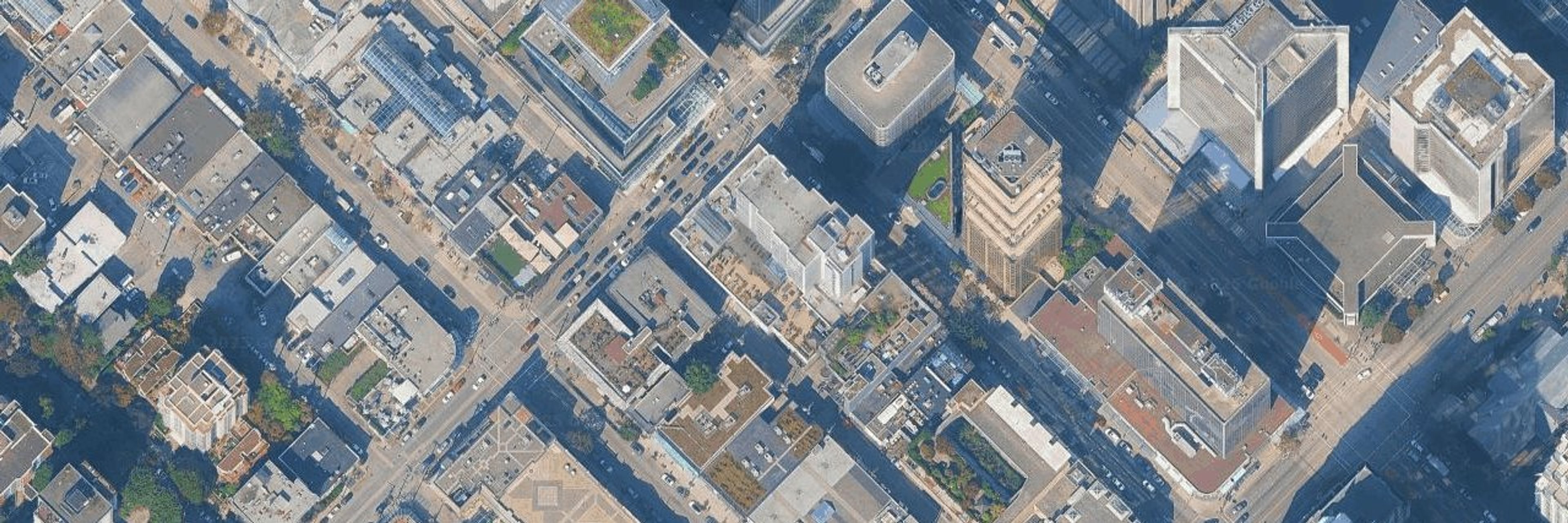 The Carlyle aerial view