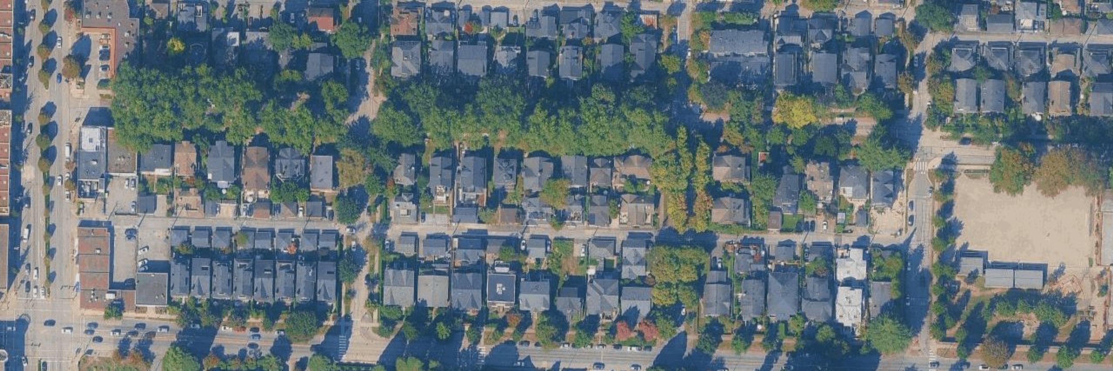 Mayor's House aerial view