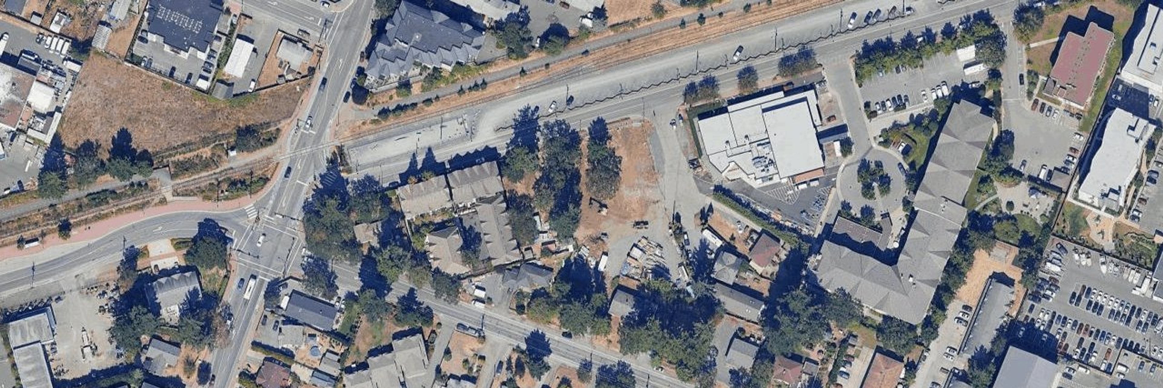 Pavilion One aerial view