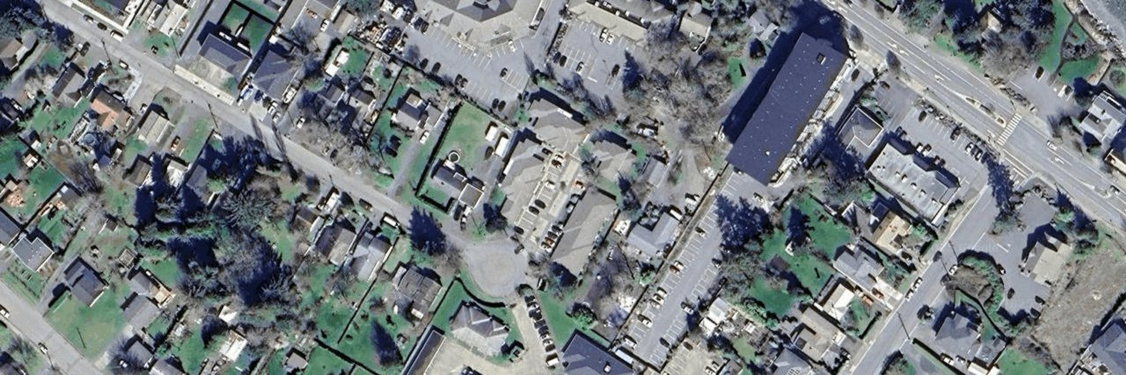 Dalton Place aerial view