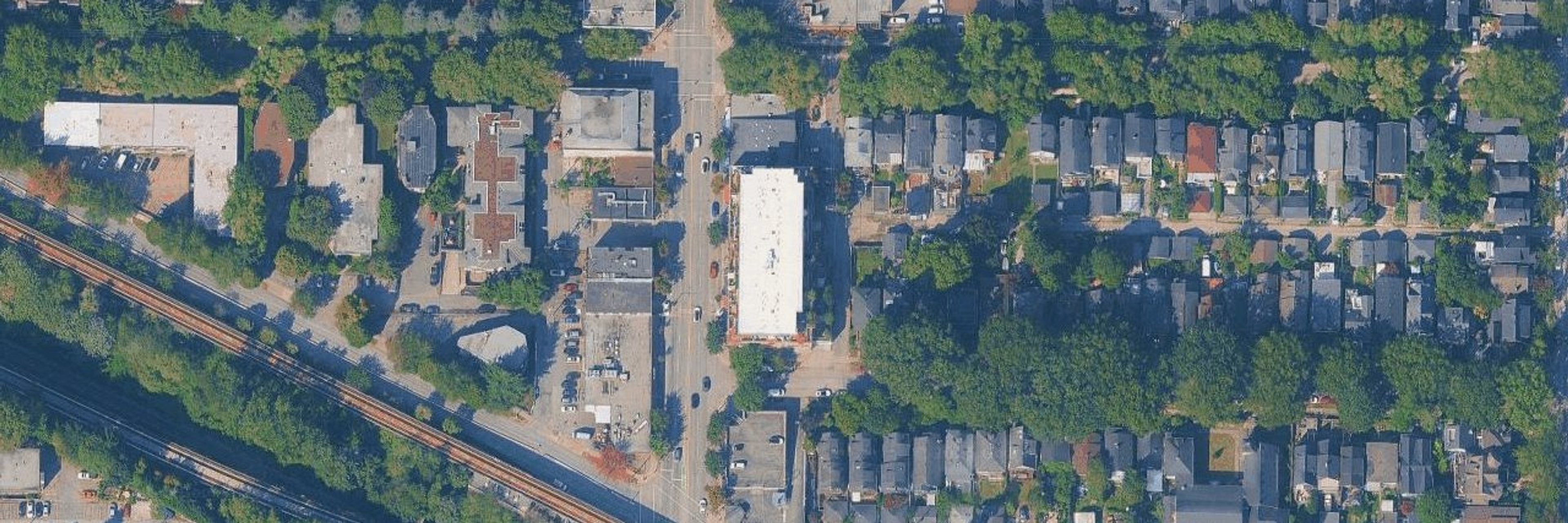 Marquee aerial view