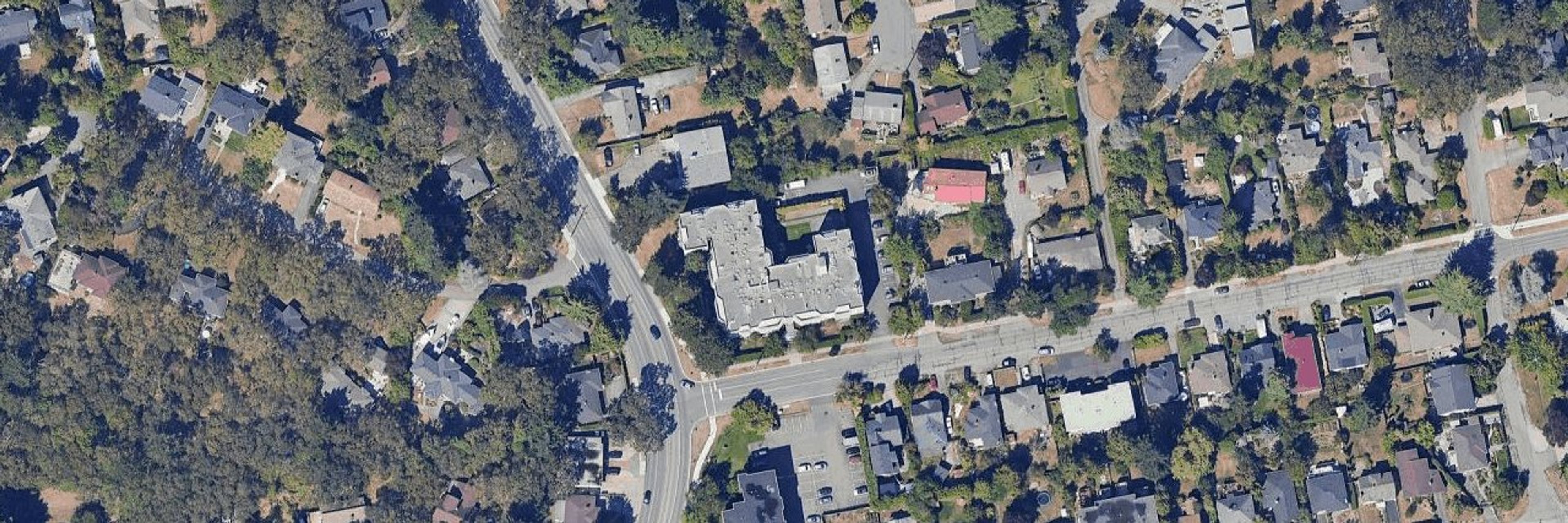 Cameron House aerial view