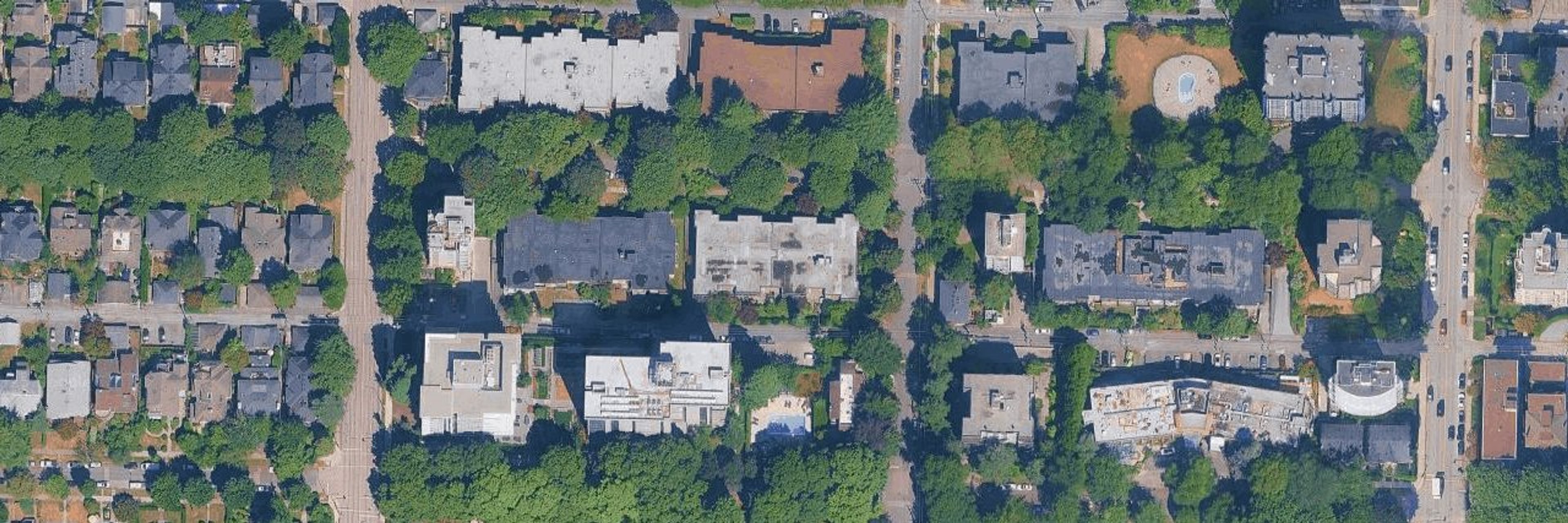 Pine Ridge aerial view