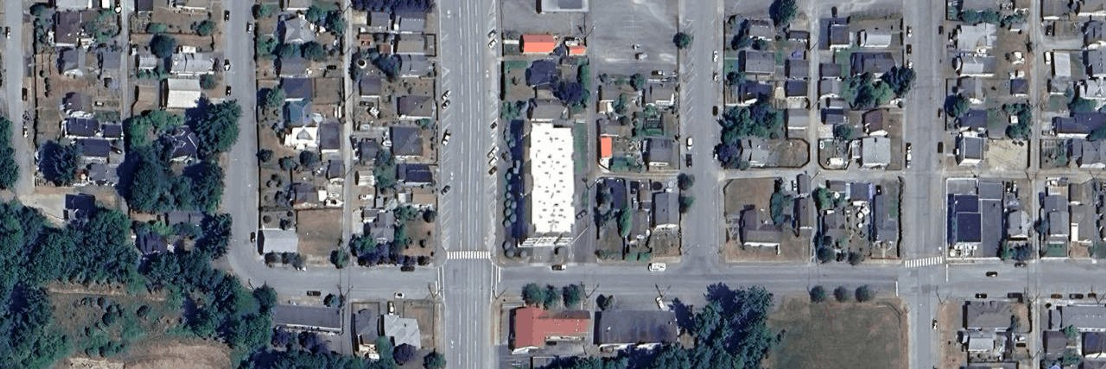 Montrose Place aerial view