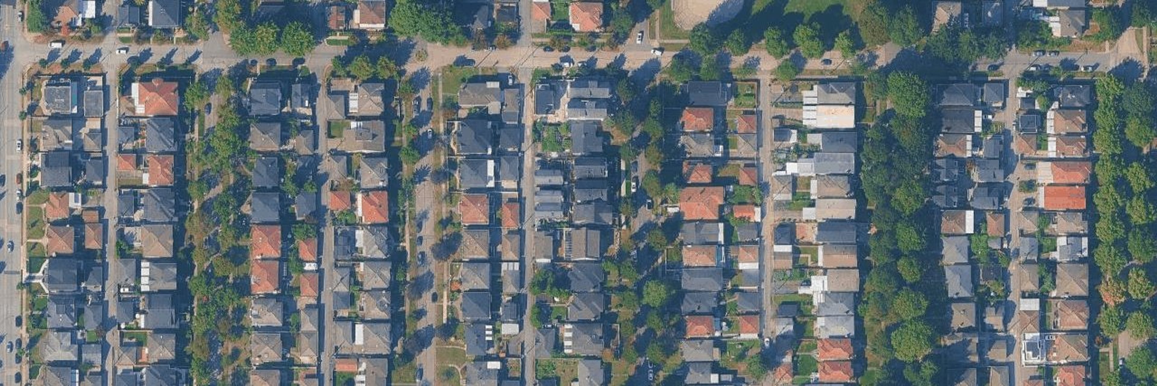 Wales Living aerial view