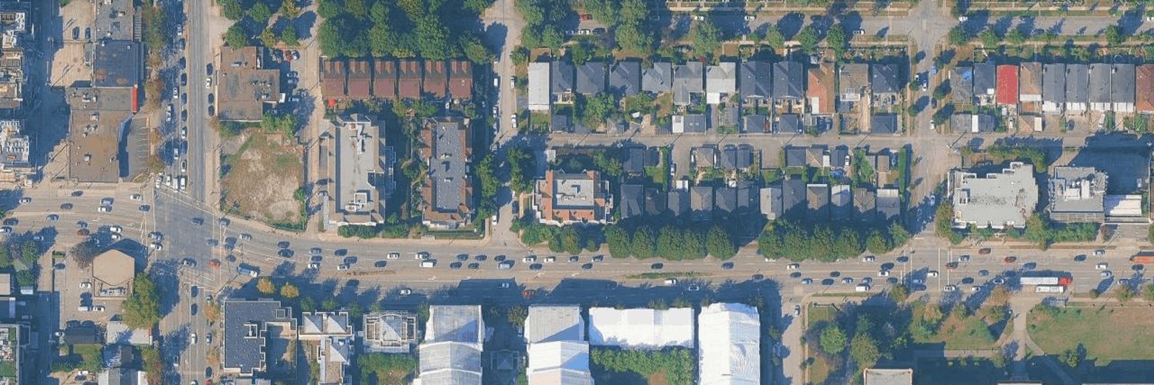 8th Ave Terrace Apartments aerial view