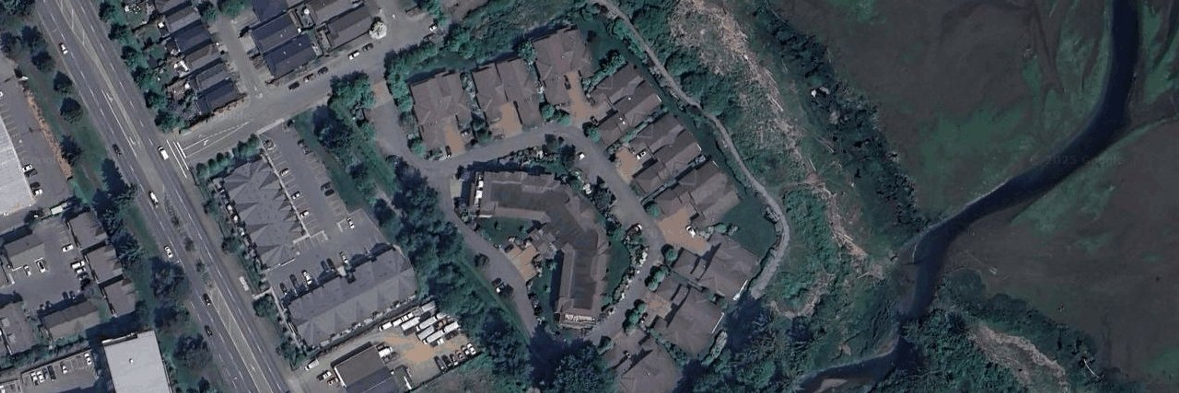 Crystal Shores aerial view