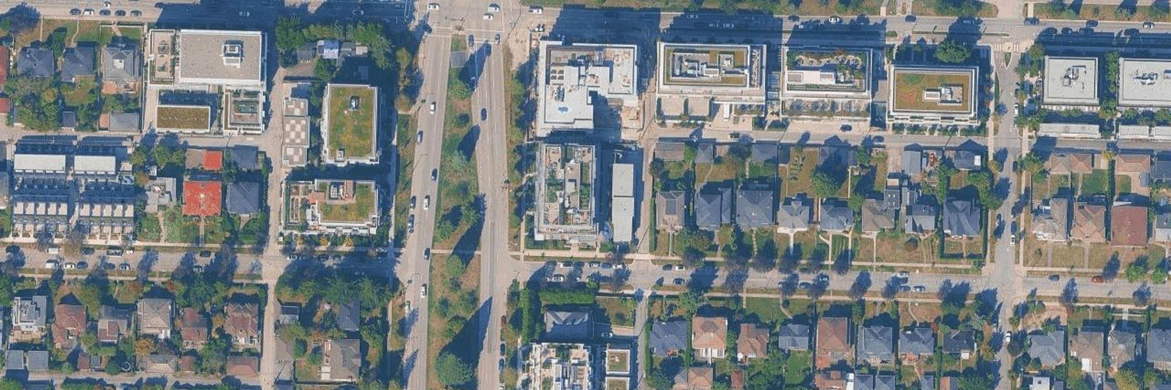 The Grayson aerial view