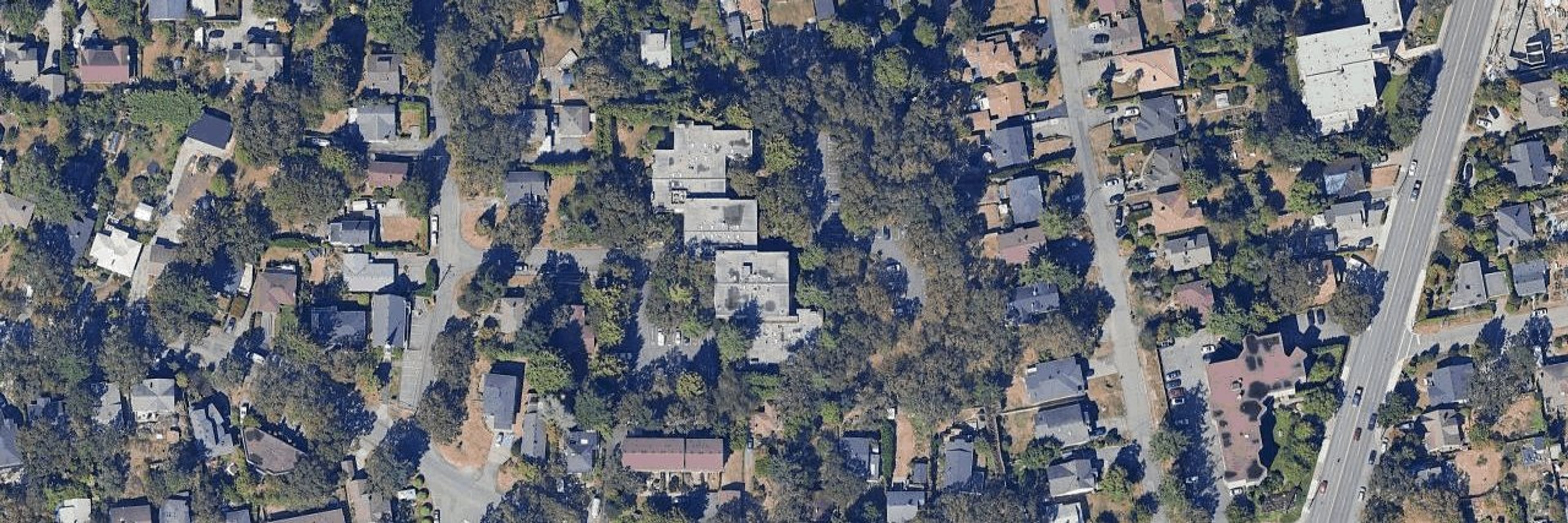 Carolyn Manor aerial view