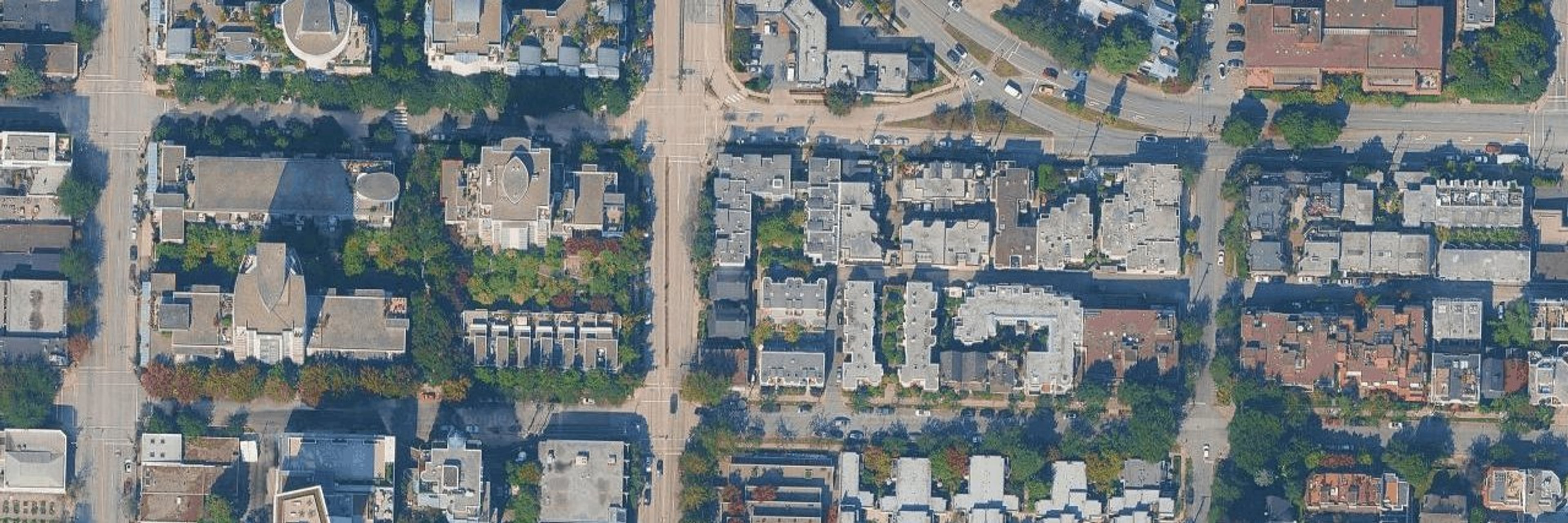 The Nottingham aerial view
