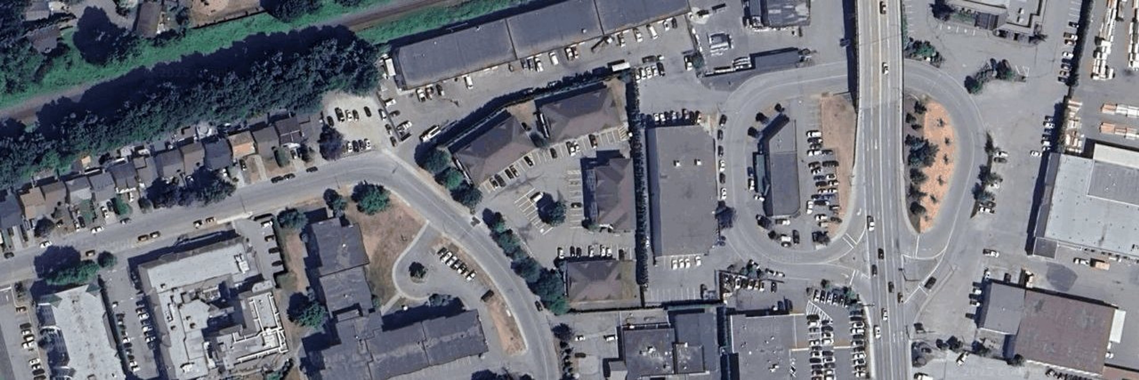 Mcintosh Place aerial view
