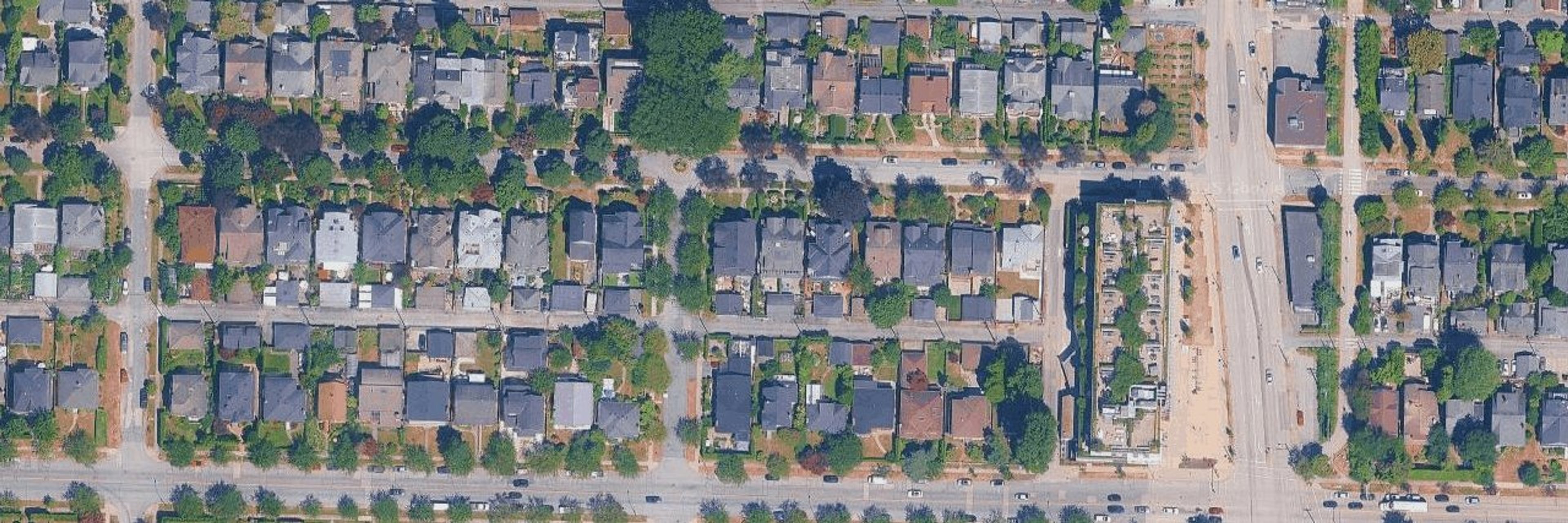 Kitsilano aerial view