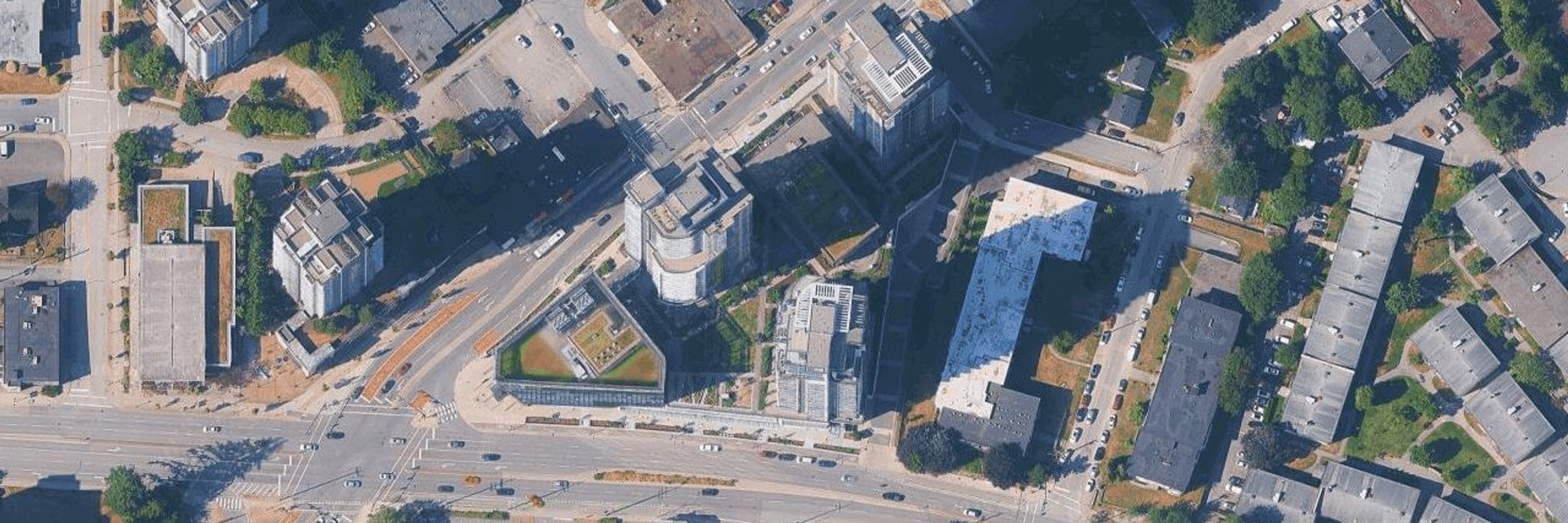 Kings Crossing One aerial view