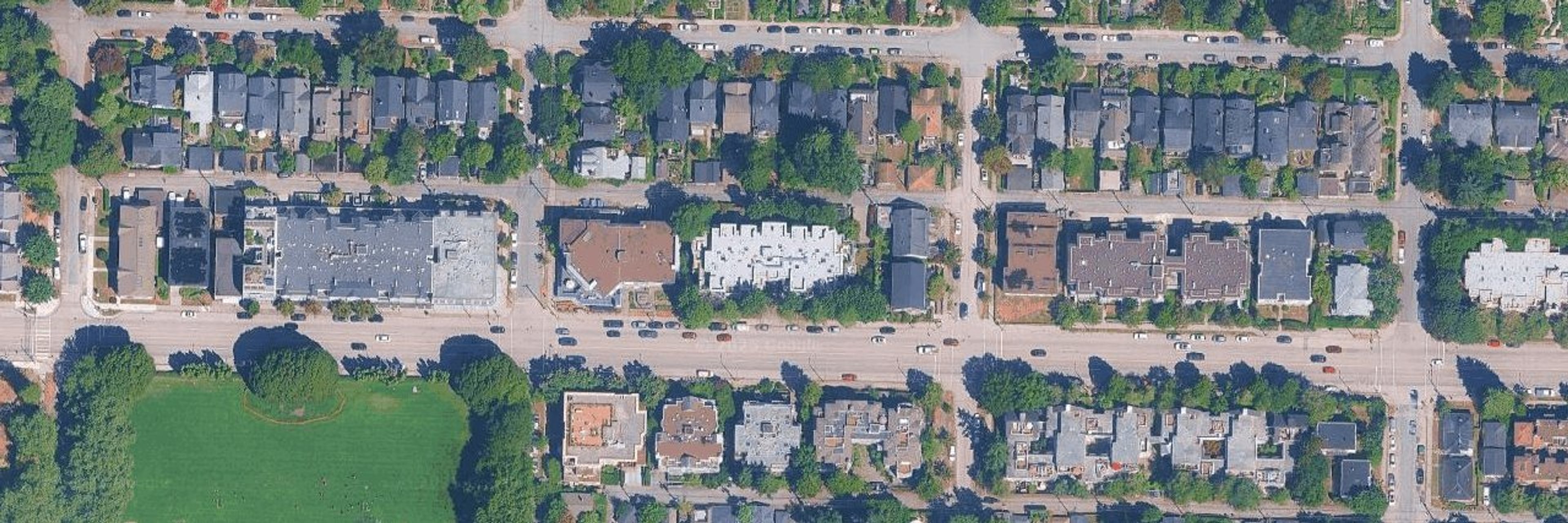 Alameda Park aerial view