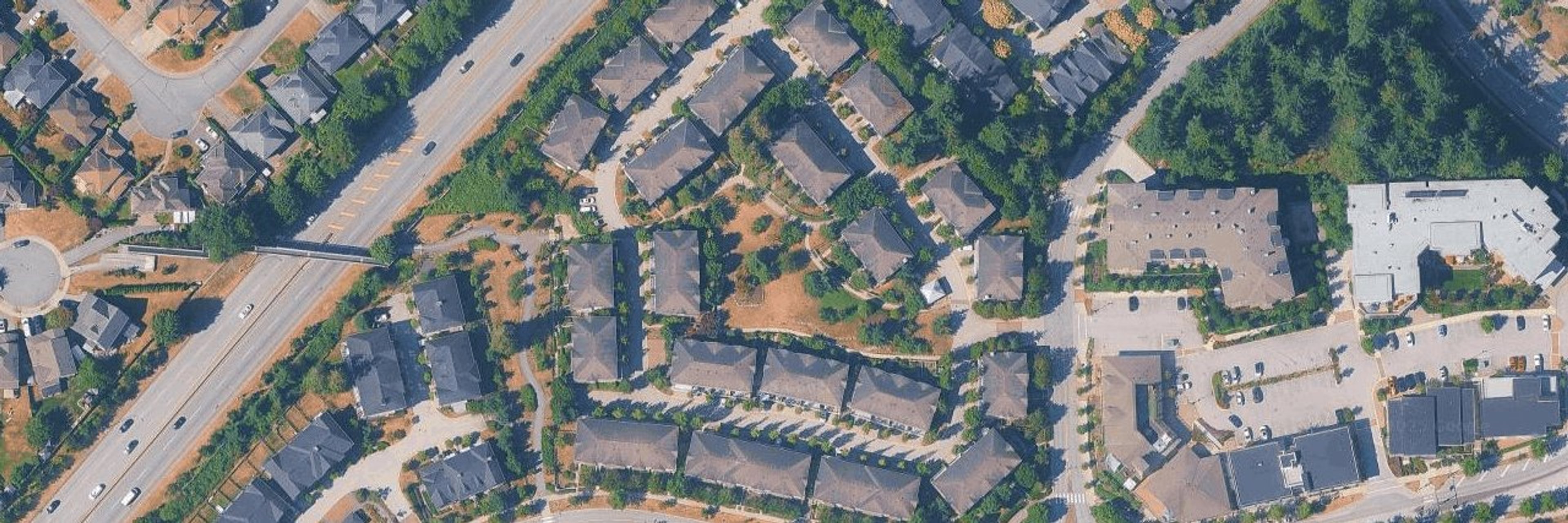 Soyglass aerial view