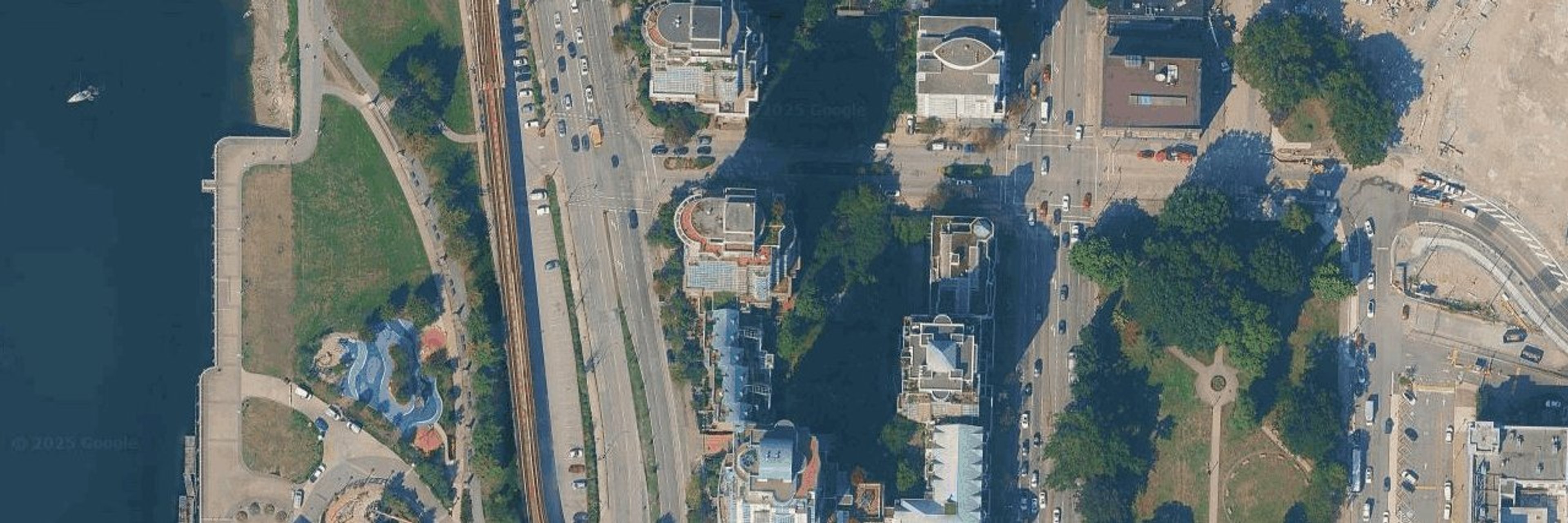 The National aerial view