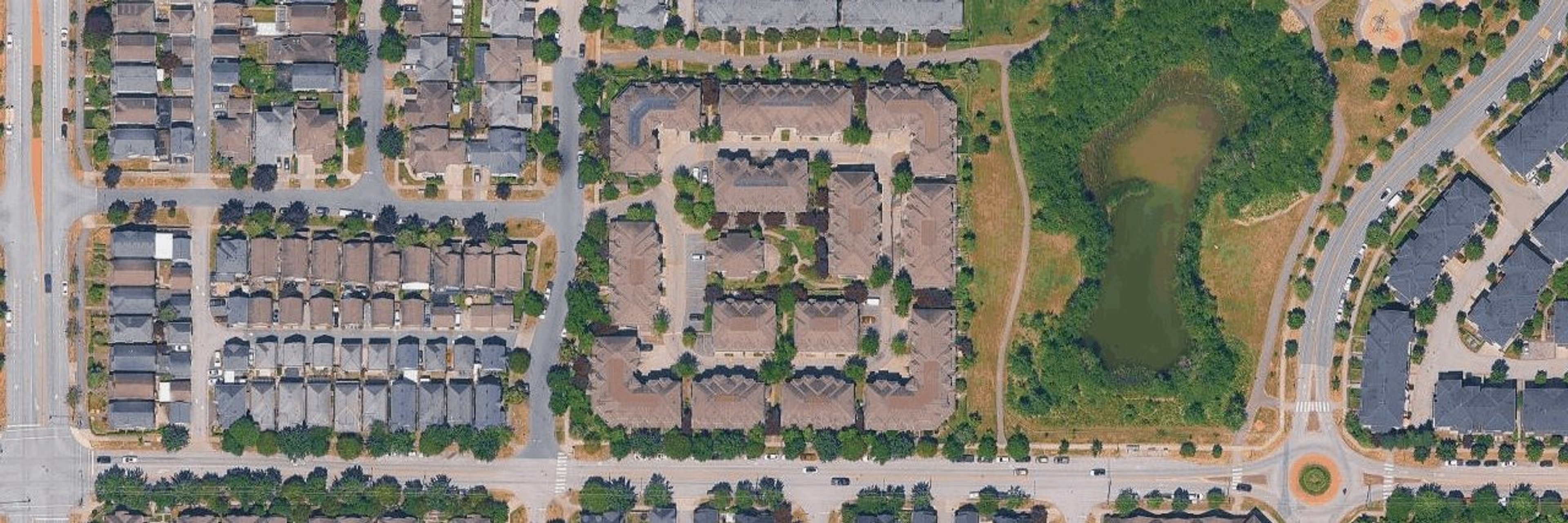 Indigo aerial view