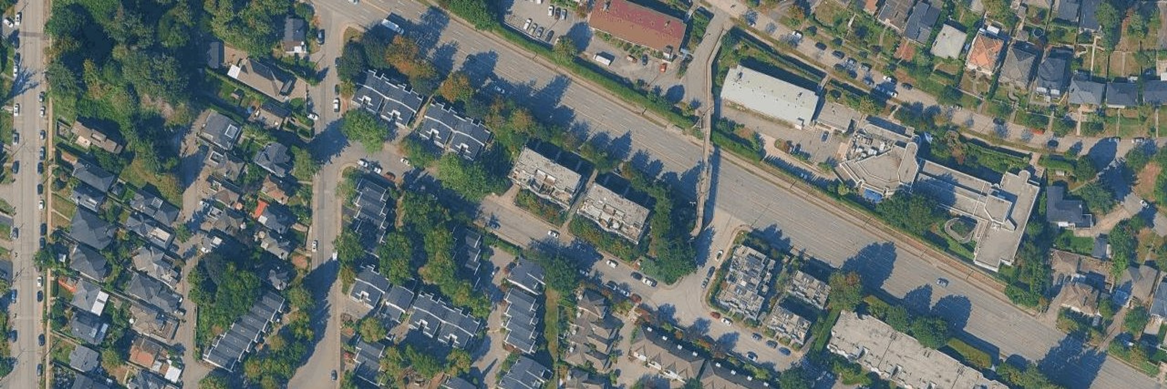 Leslie Terrace aerial view