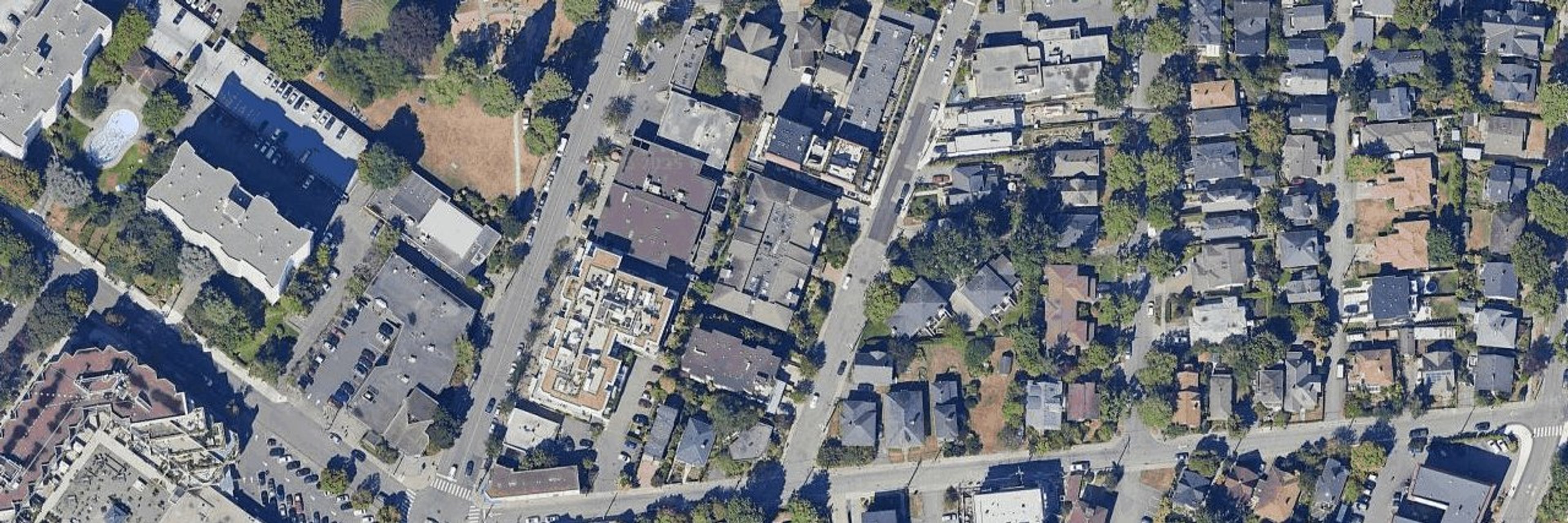 Parry Manor aerial view