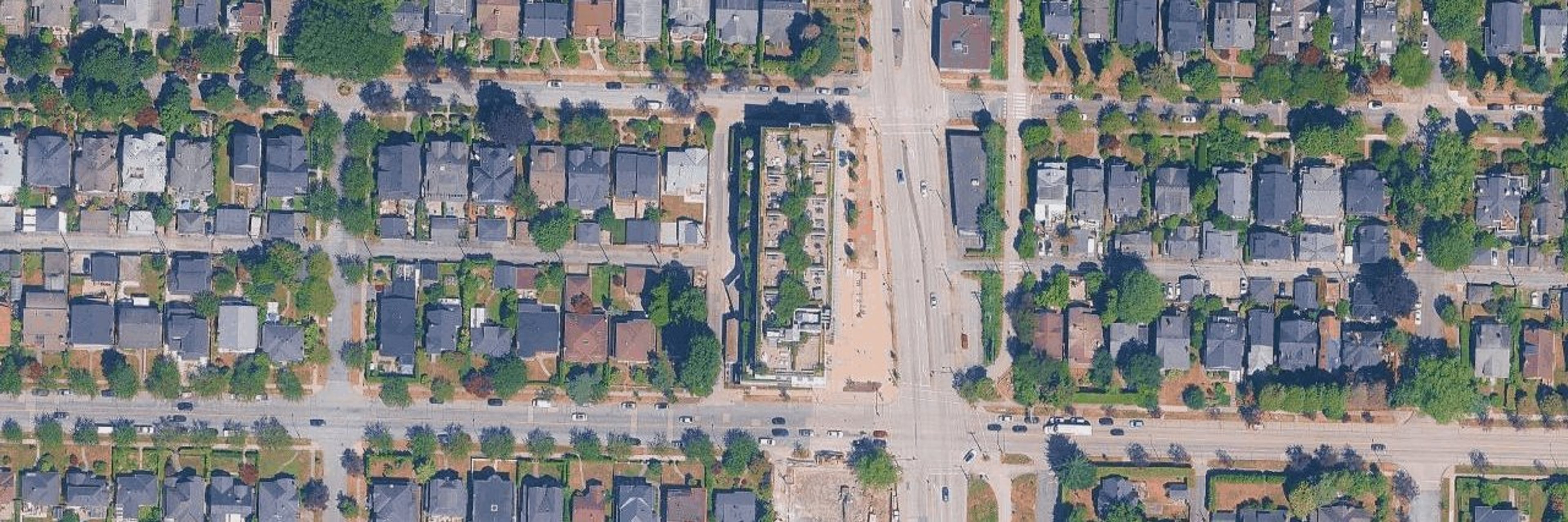 The Ridge aerial view