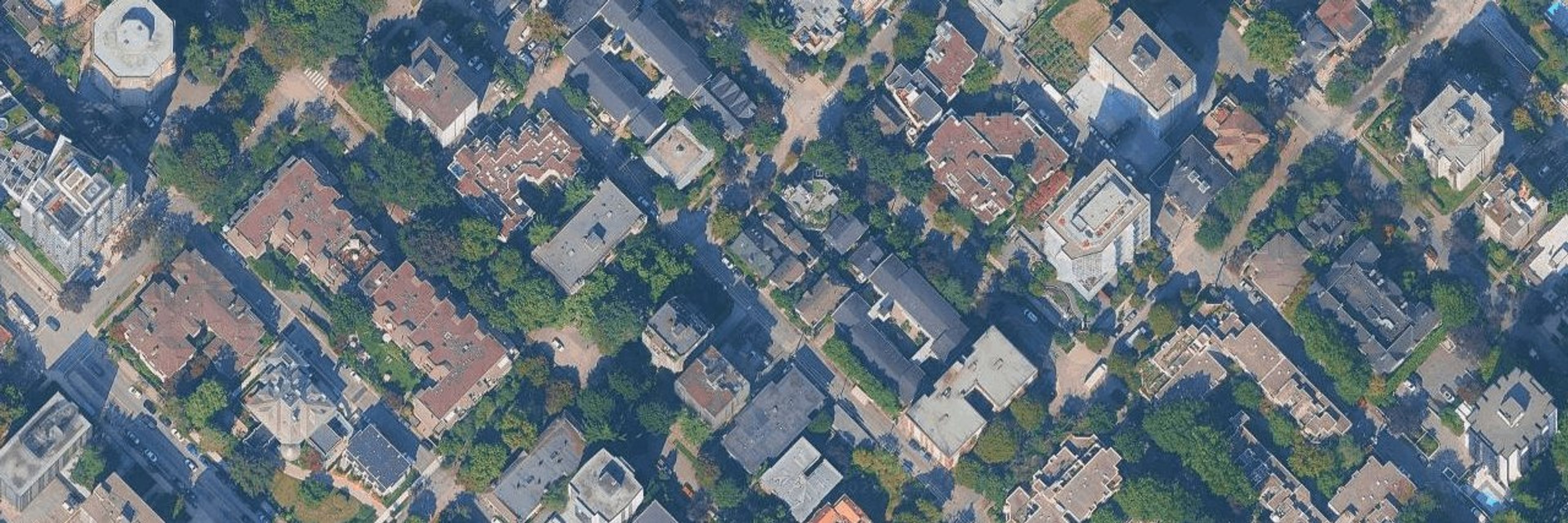 Nicola Mews aerial view