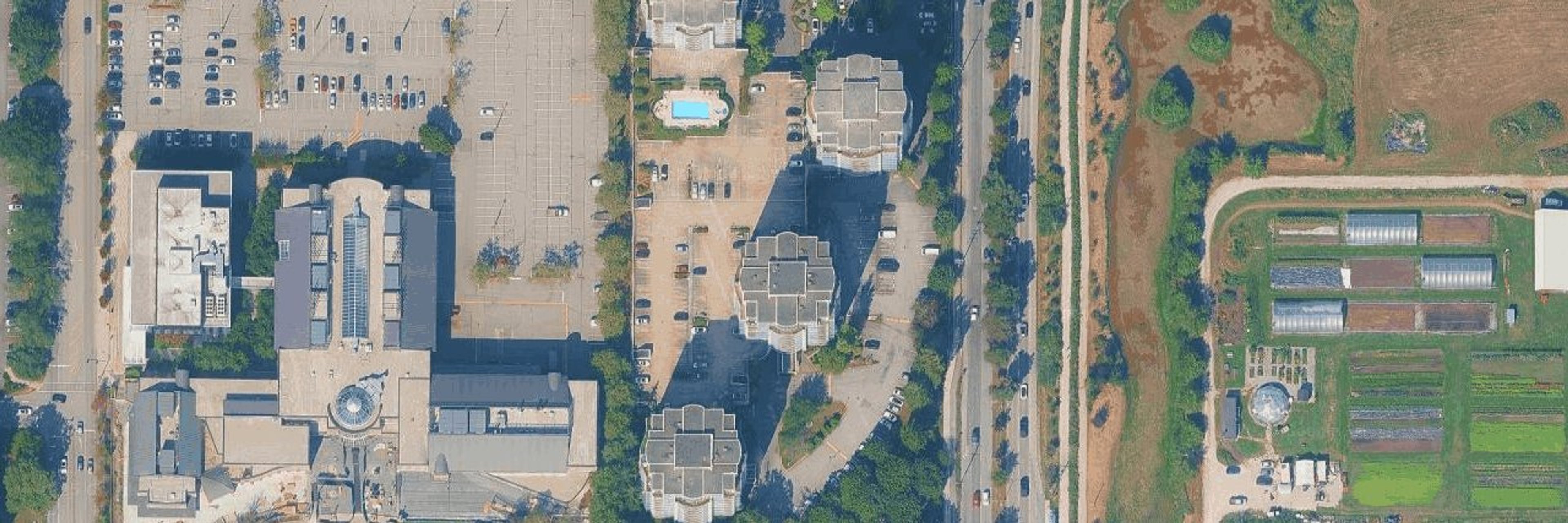 Centre Pointe aerial view