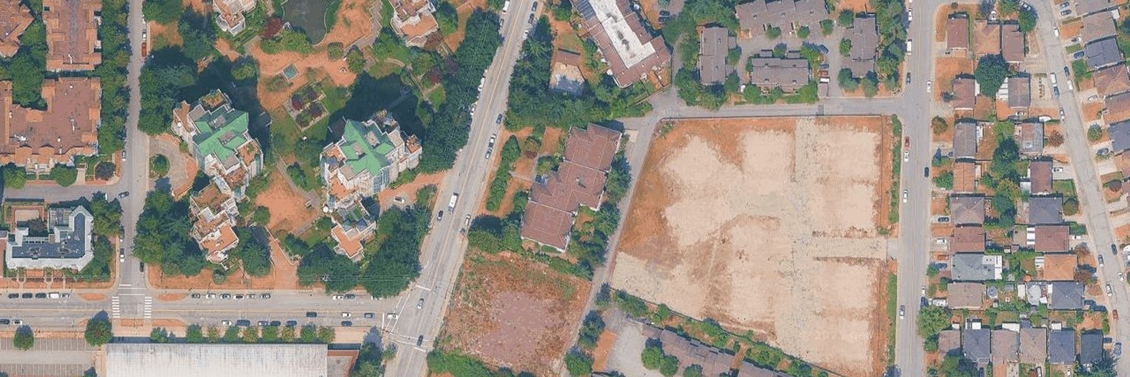 pine Court aerial view