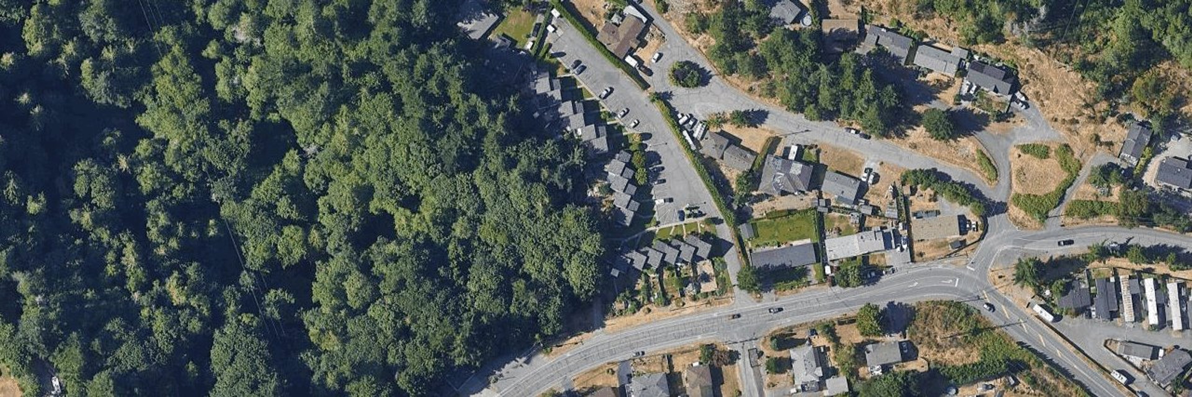 Canyon Park Estates aerial view
