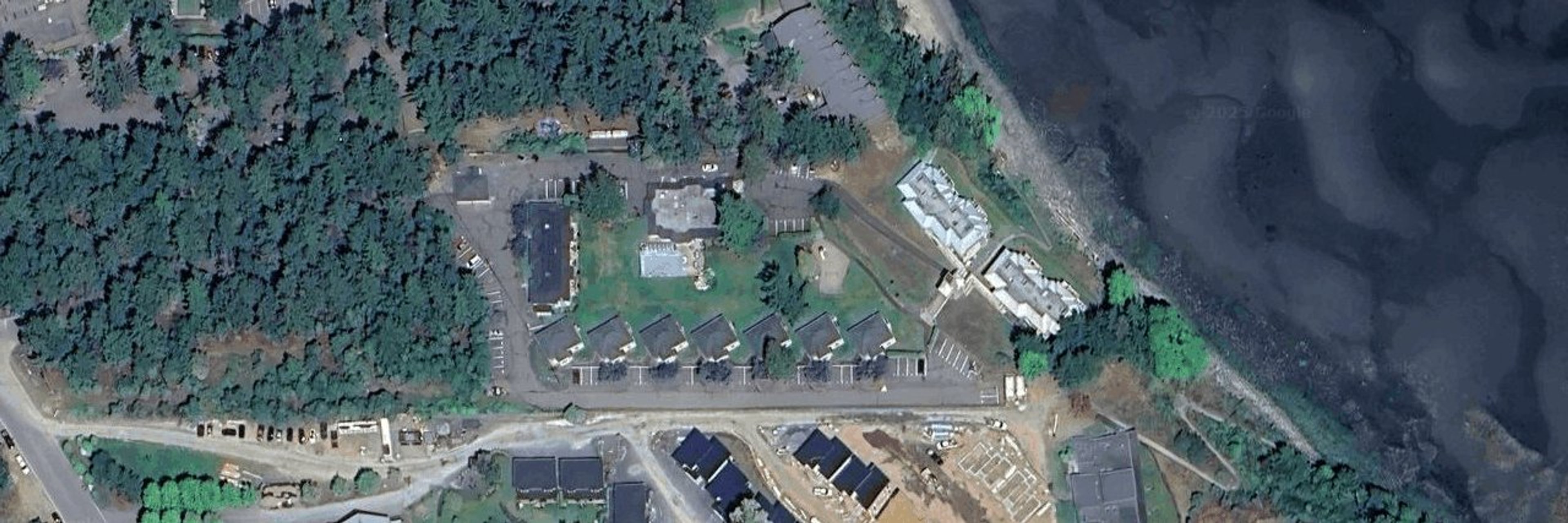 OCEAN SANDS RESORT aerial view