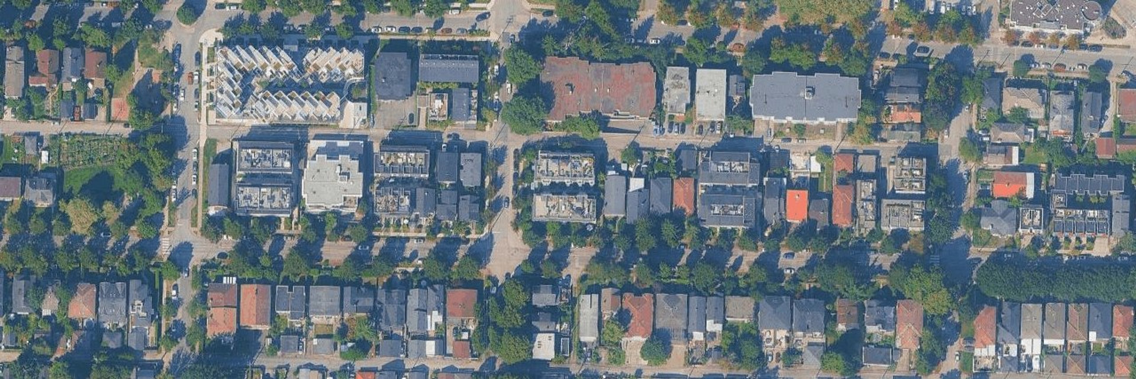 Sixteen East aerial view