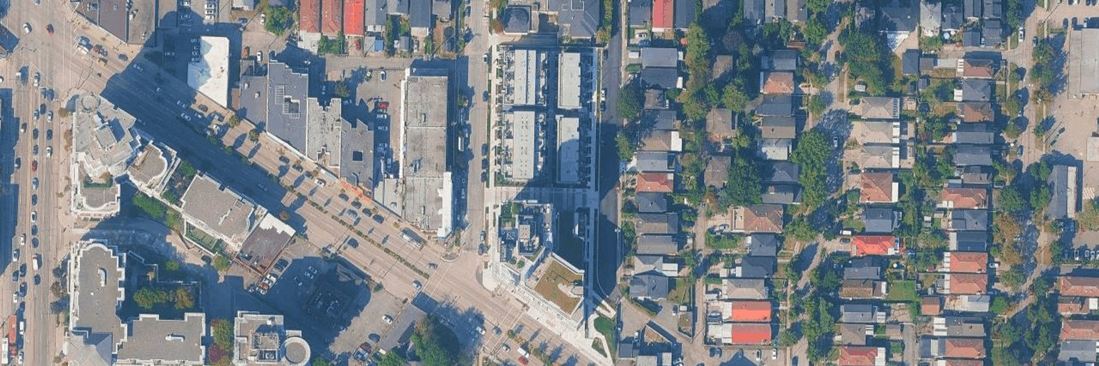 Format aerial view