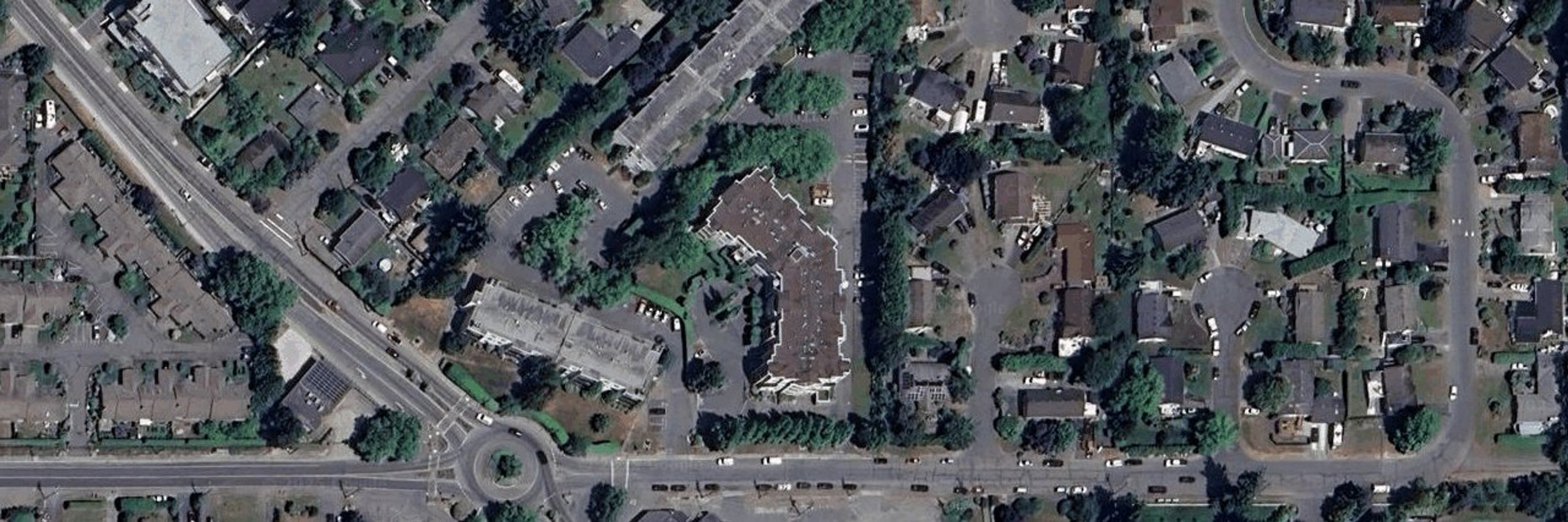 BRENTWOOD LANE aerial view