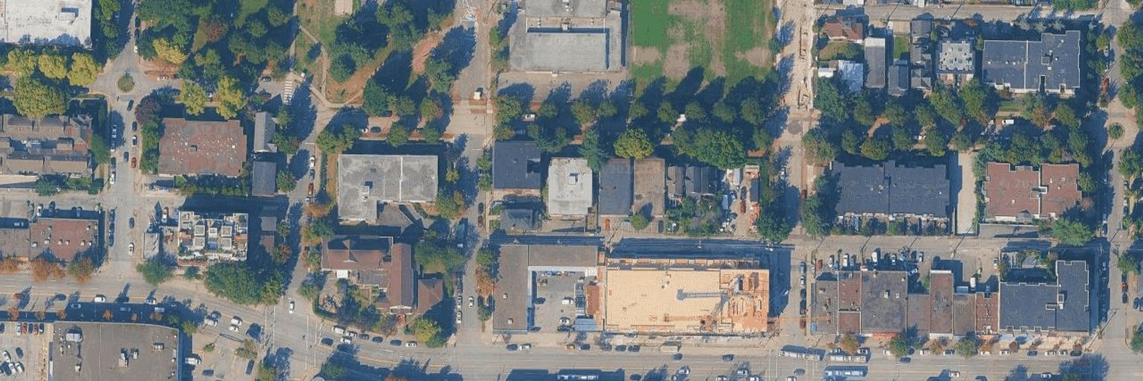 Vancouver Manor aerial view