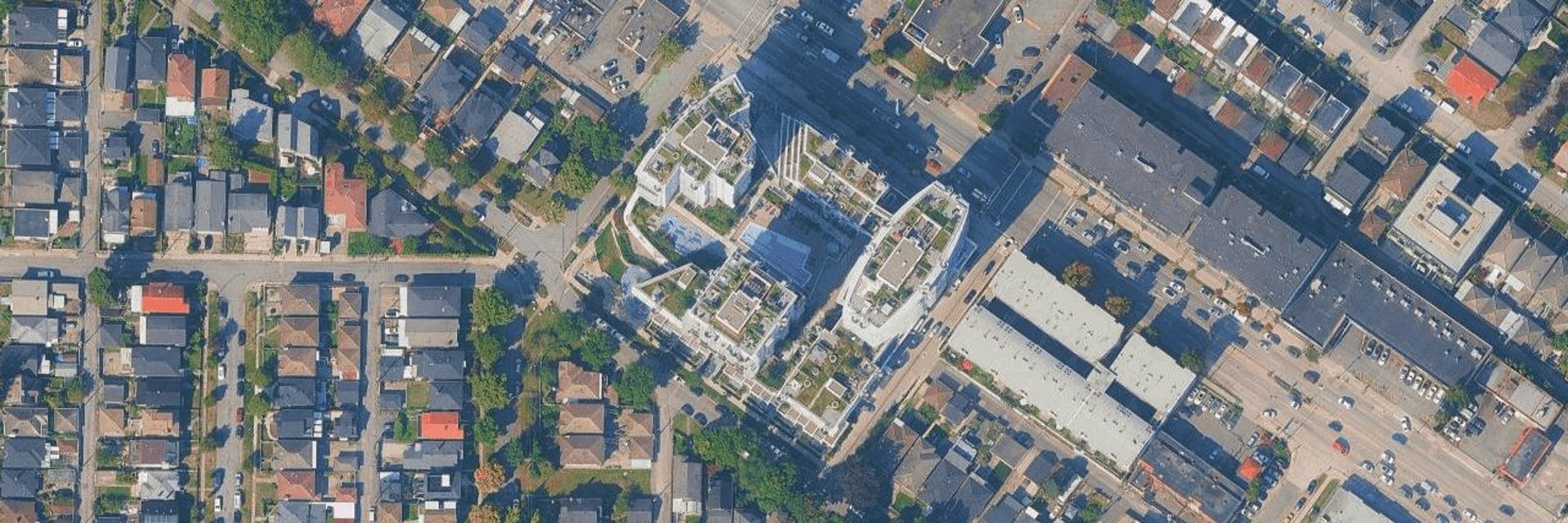Kensignton Garden aerial view