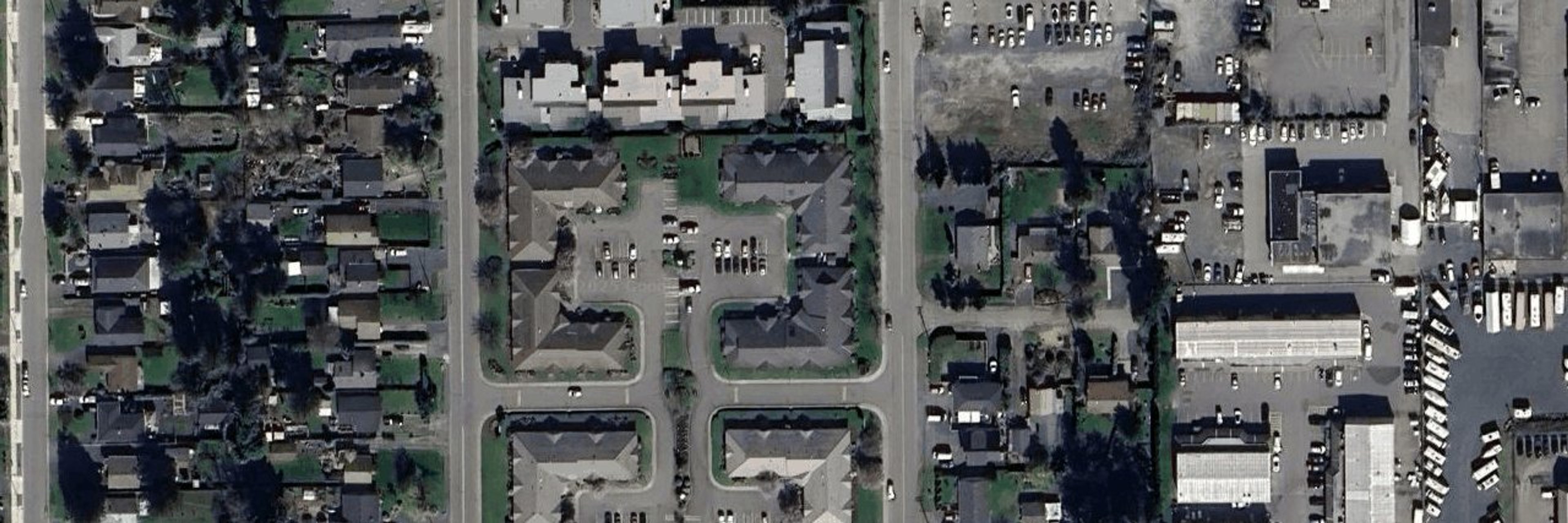 Madison Court aerial view